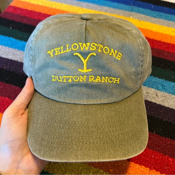 Yellowstone Dutton Ranch Adjustable Hat by Luna Basics Hand Washed - Picture 14 of 15